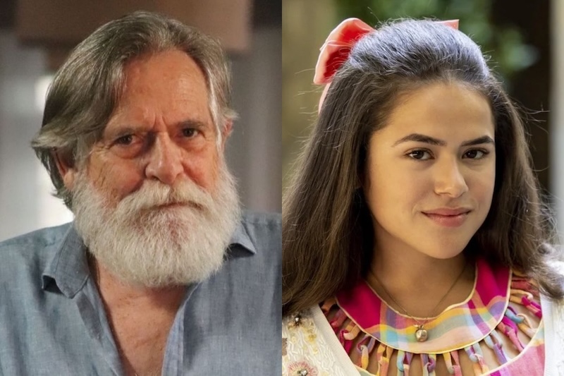 José de Abreu vira assunto ao zombar de Maisa Silva na web - José de Abreu provoca Maisa Silva nas redes sociais