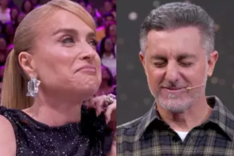 O comentário de Angélica que deixou Huck sem graça no Domingão - Angélica rouba a cena no Domingão com Huck com piada sobre o marido