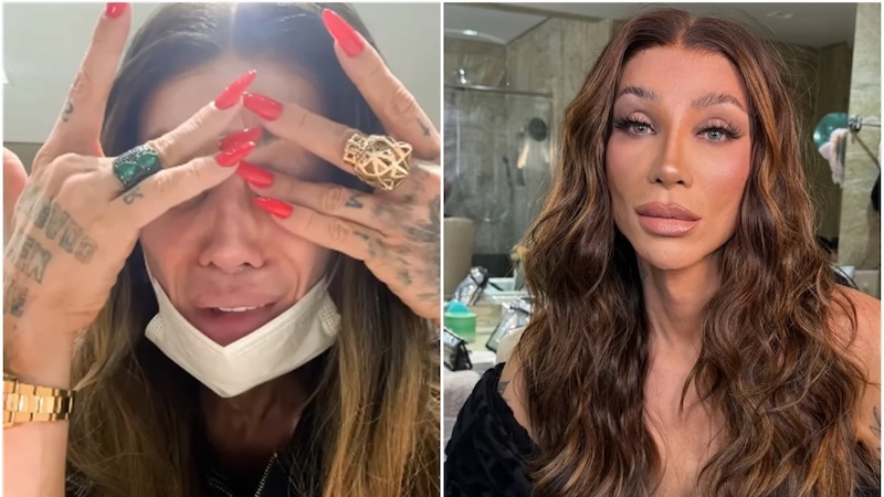 Maya Massafera enfrenta complicações após nova cirurgia entenda - Maya Massafera desabafa sobre infecção após cirurgia facial: ‘Estou péssima’”