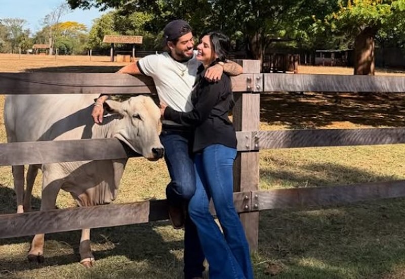 Ana Castela responde Zé Felipe: vim embora e já estou com saudades - Ana Castela retribui gesto carinhoso de Zé Felipe