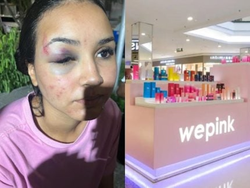 Marido de vendedora da marca de Virginia fala:“Só acordou no hospital” - Funcionária é brutalmente agredida em quiosque da marca de Virginia Fonseca e Samara Pink
