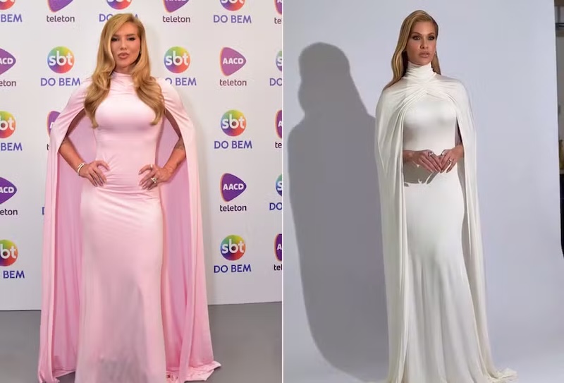 Virgínia Fonseca e Andressa Suita usam looks iguais - Coincidência de looks entre Virgínia Fonseca e Andressa Suita gera debate nas redes sociais