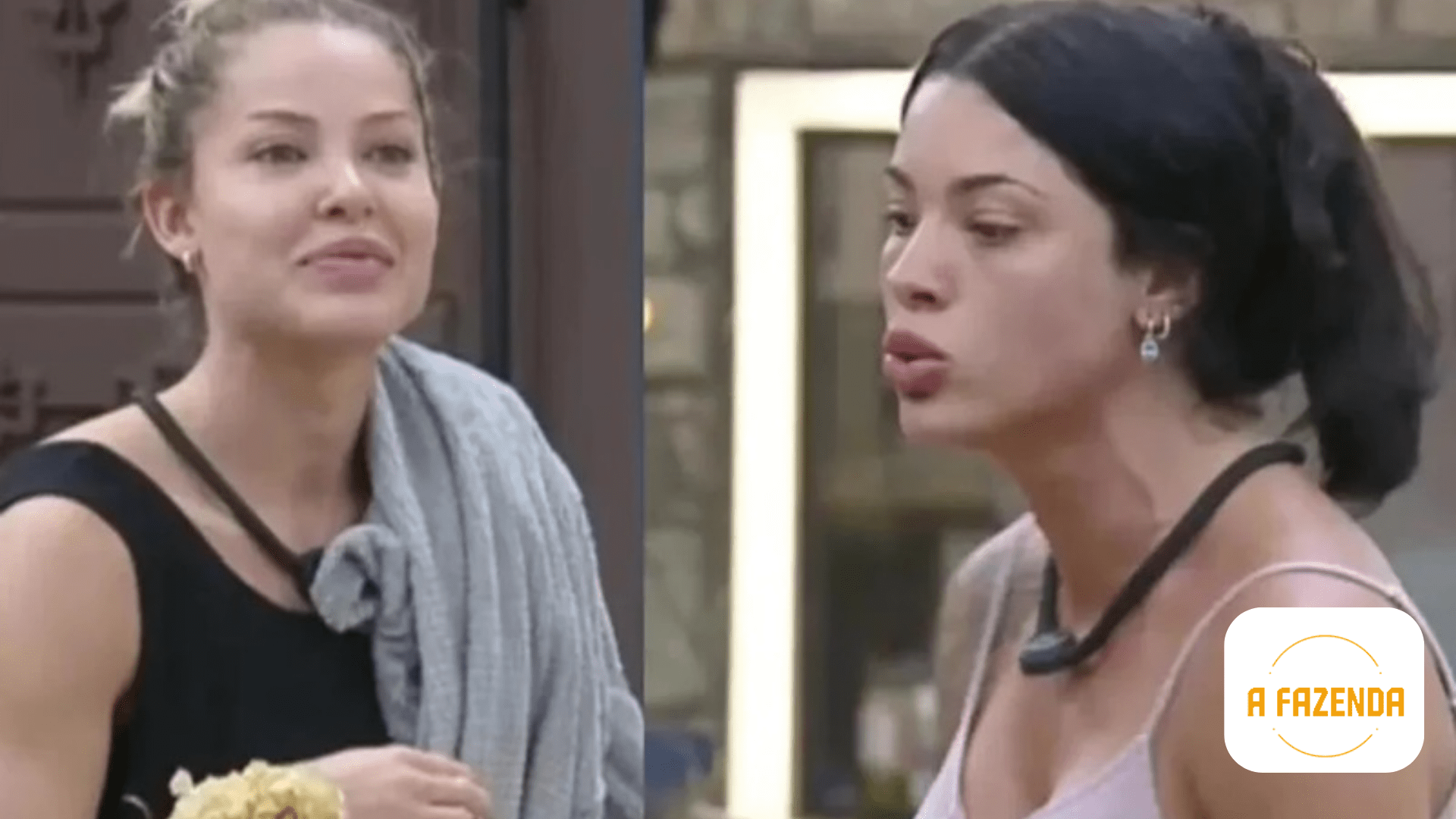 Saory encontra calcinha de Rayane Figliuzzi e debocha: ‘Encardidaça’ - Calcinha de Rayane vira motivo de provocação em A Fazenda 17