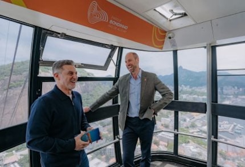 Príncipe William abre o coração sobre filhos, Kate e Diana  - Príncipe William concede entrevista exclusiva a Luciano Huck