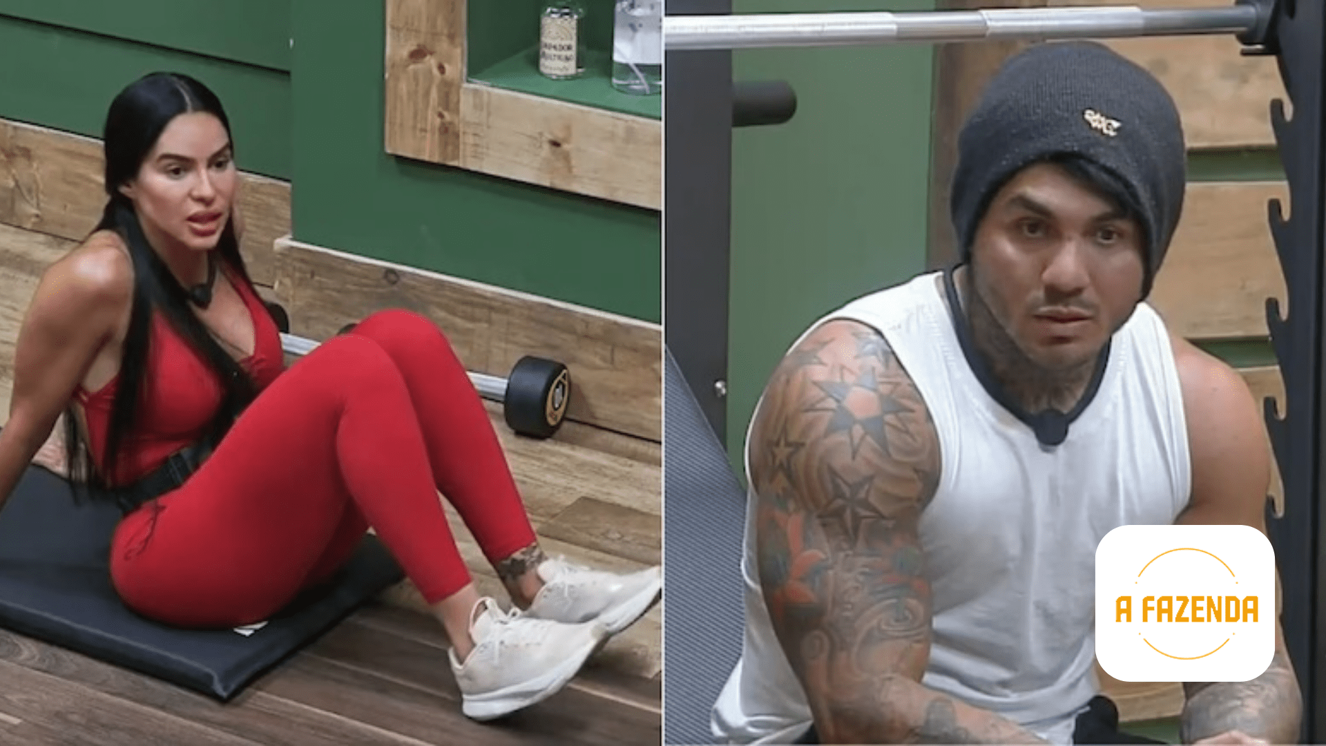 Tàmires e Wallas sobre Dudu: ‘Mau, gosta da desgraça dos outros’ - Wallas Arrais deixa Tàmires intrigada com revelações sobre Dudu Camargo