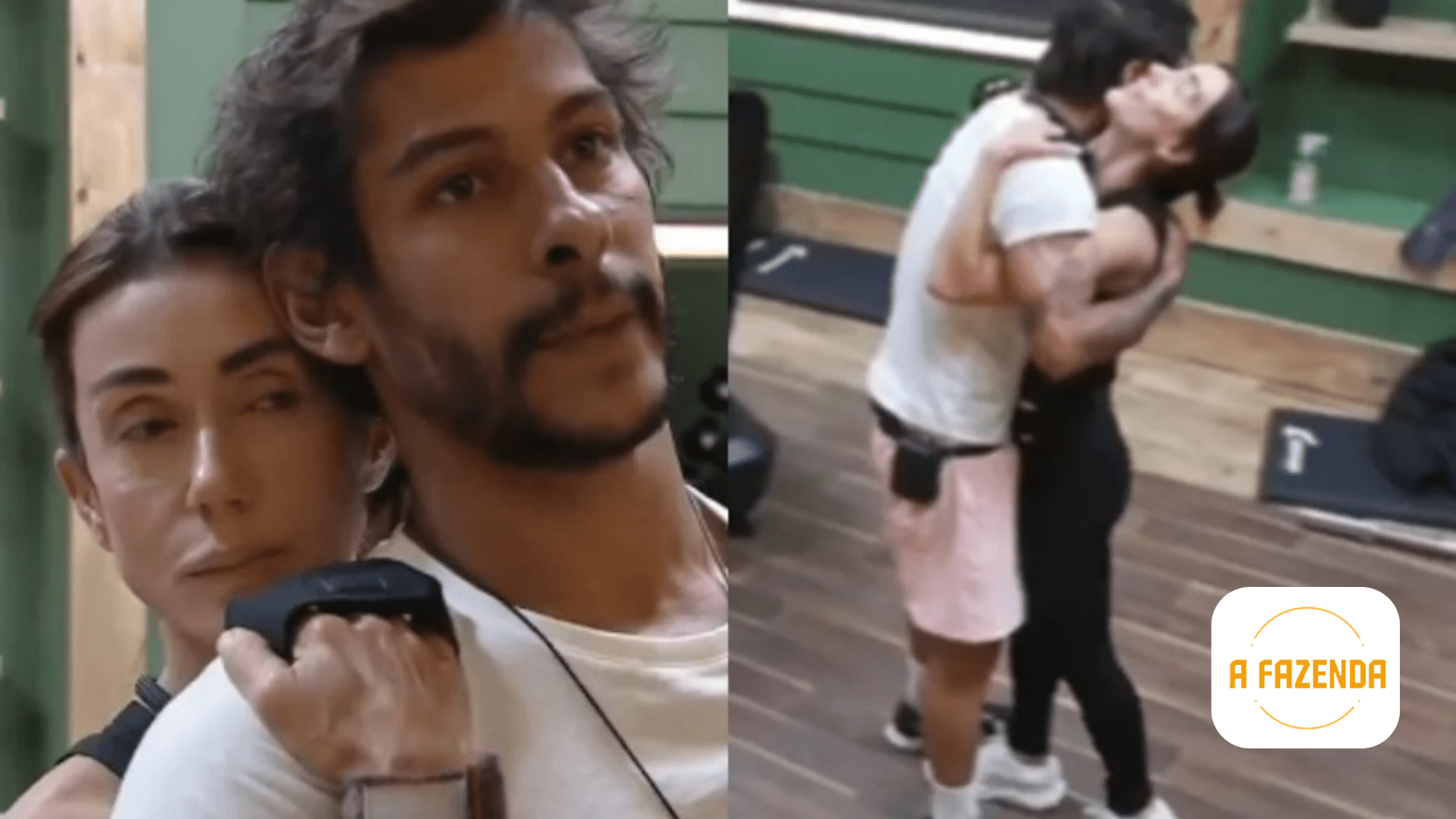 Juntos fora do cercado! Michelle e Shia são eliminados de A Fazenda  - Fim da linha para o casal Michelle e Shia em A Fazenda 17