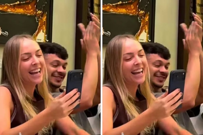 Tata e Cocielo almoçam juntos após beijo na noite de ontem - Ex-casal é visto lado a lado comemorando aniversário da influenciadora