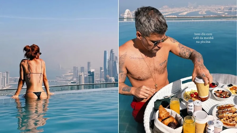 Giovanna Ewbank e Gagliasso se hospedam em hotel luxuoso - Viagem dos Sonhos nas Redes Sociais